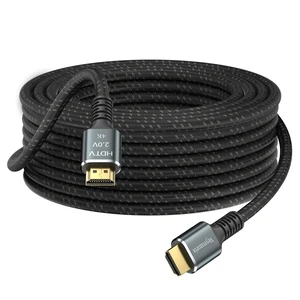 Veyrozorix 4K HDMI Cable 75FT High Speed Braided HDMI 2.0 Cable 18Gbps 4K@60Hz 3D ARC,Gold Plated Connector HDMI Cord HDCP 2.2 Compatible with UHD TV Monitor Laptop Xbox PS4/PS5 Roku TV ect Veyrozorix 4K HDMI Cable 75FT High Speed Braided HDMI 2.0 Cable 18Gbps 4K@60Hz 3D ARC,Gold Plated Connector HDMI Cord HDCP 2.2 Compatible with UHD TV Monitor Laptop Xbox PS4/PS5 Roku TV ect