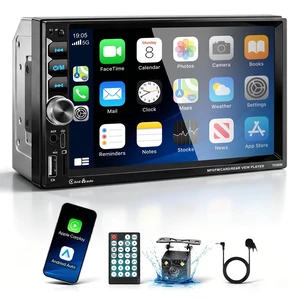 RDFEBC Double Din Car Stereo Wireless CarPlay Android Auto 7" HD Touch RDFEBC Double Din Car Stereo Wireless CarPlay Android Auto 7" HD Touch