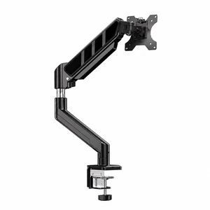 Single Monitor Arm Desk Mount for 17-32 Inch Screens, Adjustable Monitor Stand with VESA 75x75 and 100x100, Tilt Swivel 360 Rotation, 2-9 kg Capacity, Black Single Monitor Arm Desk Mount for 17-32 Inch Screens, Adjustable Monitor Stand with VESA 75x75 and 100x100, Tilt Swivel 360 Rotation, 2-9 kg Capacity, Black