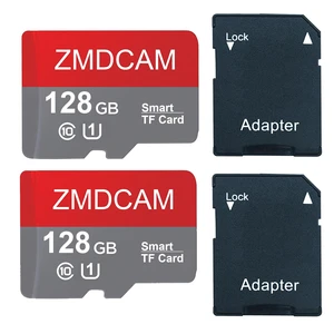 2 Pack 128GB TF Card with Adapter UHS-I U1 Class 10 Memory Card 2 Pack 128GB TF Card with Adapter UHS-I U1 Class 10 Memory Card
