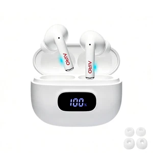 AIRO Duo Wireless Earbuds with LED Display, ANC Noise Cancellation,Big Bass AIRO Duo Wireless Earbuds with LED Display, ANC Noise Cancellation,Big Bass