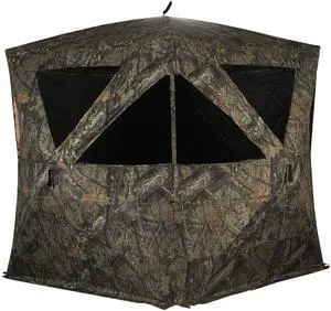RHINO Blinds R500-MOC 3-4 Person Hunting Ground Blind, Breakup Country