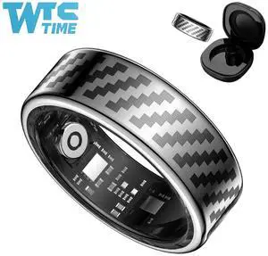 2025 Stylish Appearance Carbon Fiber Smart Ring 24/7 Health Coach Fitness Tracker With Real Time Heart Rate Alerts Sleep Monitor No Subscription Fee - Best Wearable Gift Silver-Carbon Fiber 10# 2025 Stylish Appearance Carbon Fiber Smart Ring 24/7 Health Coach Fitness Tracker With Real Time Heart Rate Alerts Sleep Monitor No Subscription Fee - Best Wearable Gift Silver-Carbon Fiber 10#