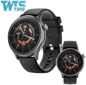 Wise Time1.43" HD Round Screen Smartwatch Fitness Tracker With Heart Rate Sleep Monitoring Step Tracking 3ATM Waterproof Ready For Outdoor Activities Swimming And Daily Health Tracking - Best Wearable