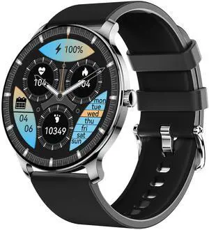 Wise Time 2025 Ultra-thin 1.43" HD Smart Watch Unisex  Answer Calls, IP67 Waterproof, Heart Rate & Sleep Monitor, Multi-Sport Mode, Health Tracker - Best Wear Gifts