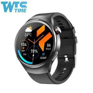 Wise Time Healthy Smart Men's Watch 1.55-inch HD Display Fitness Tracker with Heart Rate/Blood Oxygen/Blood Pressure/Sleep Monitor IP67 Waterproof Fashion Smart Watch