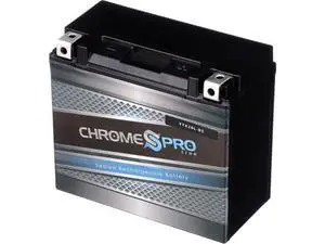Chrome Pro Battery YTX20L-BS High Performance Power Sport Battery - Replacement Motorcycle - Maintenance Free Chrome Pro Battery YTX20L-BS High Performance Power Sport Battery - Replacement Motorcycle - Maintenance Free