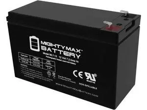 Mighty Max Battery 12V 7Ah Agm Sla Rechargable Vrla Battery - 4 Pack Mighty Max Battery 12V 7Ah Agm Sla Rechargable Vrla Battery - 4 Pack