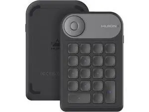 HUION Keydial Mini Bluetooth Programmable Keypad with Dial 5 Keys Anti-ghosting 18 Customized Keys, Wireless Shortcut Keyboard for Drawing Tablet, PC, MacBook, Surface Pro, Laptops HUION Keydial Mini Bluetooth Programmable Keypad with Dial 5 Keys Anti-ghosting 18 Customized Keys, Wireless Shortcut Keyboard for Drawing Tablet, PC, MacBook, Surface Pro, Laptops