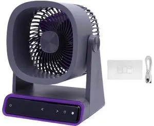 TOPINCN Rechargeable Table Fan, 4000mAh Touchscreen Desk Cooling Fan with Adjustable Speed, Bedroom, Desktop or Wall Hanging, Quiet, Suitable for Office, Home, Bedroom, Camping (Type 1) TOPINCN Rechargeable Table Fan, 4000mAh Touchscreen Desk Cooling Fan with Adjustable Speed, Bedroom, Desktop or Wall Hanging, Quiet, Suitable for Office, Home, Bedroom, Camping (Type 1)