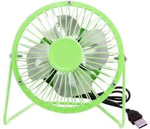 TONGSH Small USB Desk Fan Mini Metal Personal Fan Retro Design Electric Portable Air Circulator Angle Adjustable Quiet Operation for Table Desktop Home Office Travel (Color : Green) TONGSH Small USB Desk Fan Mini Metal Personal Fan Retro Design Electric Portable Air Circulator Angle Adjustable Quiet Operation for Table Desktop Home Office Travel (Color : Green)