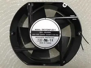 for Sheng KWEI SK172AP-22-1 200-240V 0.12/0.16A 17251 Cooling Fan for Sheng KWEI SK172AP-22-1 200-240V 0.12/0.16A 17251 Cooling Fan