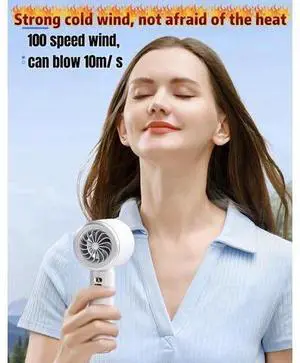 IXI MEGAPortable Handheld Fan,Speed(1-100) Adjustable Turbo Mini Fan,3000mAh Battery Rechargeable Personal Fan,Digital Display,Gifts for Women Men Travel/Camping/Outdoor (White) IXI MEGAPortable Handheld Fan,Speed(1-100) Adjustable Turbo Mini Fan,3000mAh Battery Rechargeable Personal Fan,Digital Display,Gifts for Women Men Travel/Camping/Outdoor (White)