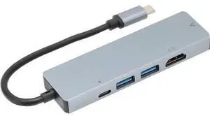USB C Hub 5 in 1, USB Hub with Ethernet Port, Speed Data and 100W PD Charging, Aluminum Alloy USB C Adapter for Laptop Tablet PC Pro Air USB C Hub 5 in 1, USB Hub with Ethernet Port, Speed Data and 100W PD Charging, Aluminum Alloy USB C Adapter for Laptop Tablet PC Pro Air