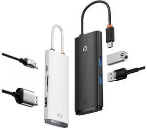 USB Type C HUB to HDMI-Compatible USB 3.0 Adaptier 6 in 1 Type C HUB Dock Compatible with MaicB00k Pro Air USB C Splitter USB Type C HUB to HDMI-Compatible USB 3.0 Adaptier 6 in 1 Type C HUB Dock Compatible with MaicB00k Pro Air USB C Splitter