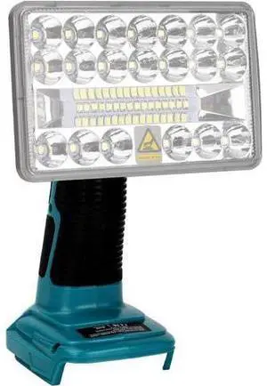 Work Light for Makita 18v Battery, 18w Flashlight, 2000LM Portable Flood Light with USB-A Port for Jobsite, Camping, Car Repairing, Garage, Power Outages Work Light for Makita 18v Battery, 18w Flashlight, 2000LM Portable Flood Light with USB-A Port for Jobsite, Camping, Car Repairing, Garage, Power Outages