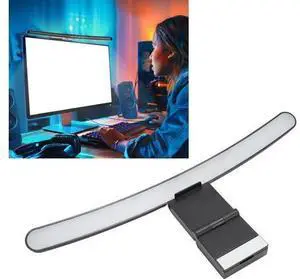 USB RGB Curved Computer Light Bar, LED Dimmable Screen Light Bar - Touch Control Light Source, Timed Eye Caring for Home Office USB RGB Curved Computer Light Bar, LED Dimmable Screen Light Bar - Touch Control Light Source, Timed Eye Caring for Home Office