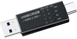 10Gbps USB3.2 Interfaces Tester HUBs Test Type C Docking Stations USB Port Function Quick Tests Voltages Test 10Gbps USB3.2 Interfaces Tester HUBs Test Type C Docking Stations USB Port Function Quick Tests Voltages Test