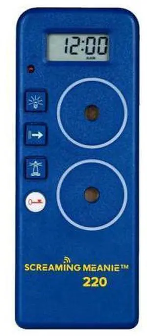 220 Alarm Clock and Timer, Extremely Loud for Deep Sleepers, Multi-Purpose Clock, 3 Sound Levels (with 9v Battery Included) - Blue 220 Alarm Clock and Timer, Extremely Loud for Deep Sleepers, Multi-Purpose Clock, 3 Sound Levels (with 9v Battery Included) - Blue