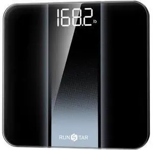Digital Bathroom Scale for Body Weight with High Precision, Clear LED Backlight Display, Accurate Scale with 6mm Tempered Glass, 400lb, Silver Digital Bathroom Scale for Body Weight with High Precision, Clear LED Backlight Display, Accurate Scale with 6mm Tempered Glass, 400lb, Silver
