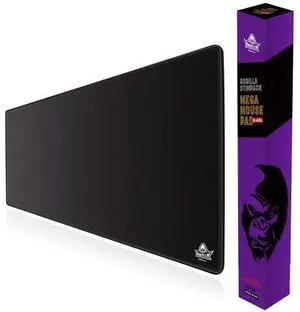 4XL Huge Mouse Pads Oversized Giant Mouse Pad (60''x30''x0.12'') - XXXXL Extended Mousepad Full Desk Mat Suitable for Gamers - Black 4XL Huge Mouse Pads Oversized Giant Mouse Pad (60''x30''x0.12'') - XXXXL Extended Mousepad Full Desk Mat Suitable for Gamers - Black