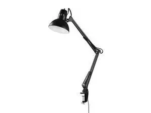 12641 Architect 32" Swing-Arm Clamp-On Lamp, Black Architect, Finish, LED Bulb Included 12641 Architect 32" Swing-Arm Clamp-On Lamp, Black Architect, Finish, LED Bulb Included
