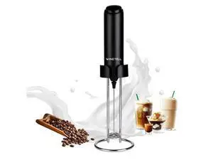 Rechargeable Electric Milk Frother Handheld, Coffee Frother with USB C Charging Stand, Powerful Frother Wand Whisk, Drink Mixer for Lattes, Hot Chocolate, Matcha, etc Rechargeable Electric Milk Frother Handheld, Coffee Frother with USB C Charging Stand, Powerful Frother Wand Whisk, Drink Mixer for Lattes, Hot Chocolate, Matcha, etc