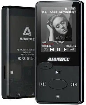 64GB Mp3 Player with Bluetooth 5.3 HiFi Sound, Mp3 Player with FM Radio, Mini Music Player for Kids Adults, Earphones Included, TF Card can be Inserted 64GB Mp3 Player with Bluetooth 5.3 HiFi Sound, Mp3 Player with FM Radio, Mini Music Player for Kids Adults, Earphones Included, TF Card can be Inserted