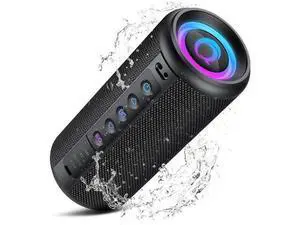Portable Bluetooth Speaker, 2026 Bluetooth 5.4 Wireless Speaker with 20W HD Loud Stereo Sound, 20H Playtime, LED Lights, IP7, TWS Pairing, Built-in Mic, for Outdoor, Home, Beach, Party, Gift Portable Bluetooth Speaker, 2026 Bluetooth 5.4 Wireless Speaker with 20W HD Loud Stereo Sound, 20H Playtime, LED Lights, IP7, TWS Pairing, Built-in Mic, for Outdoor, Home, Beach, Party, Gift