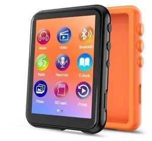 64GB MP3 Player with Bluetooth 5.3, QNGEE 2.4 inch Full Touchscreen Music MP3 for Kids, FM Radio, Voice Recorder, HiFi Sound, E-Book, Earphones Included 64GB MP3 Player with Bluetooth 5.3, QNGEE 2.4 inch Full Touchscreen Music MP3 for Kids, FM Radio, Voice Recorder, HiFi Sound, E-Book, Earphones Included