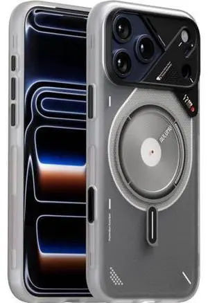 A17 iPhone 17 Pro Max Magnetic Thermal Case | CoolHyper | with Camera Control | IMD Technology | Compatible with Magsafe | Touch Translucent White A17 iPhone 17 Pro Max Magnetic Thermal Case | CoolHyper | with Camera Control | IMD Technology | Compatible with Magsafe | Touch Translucent White