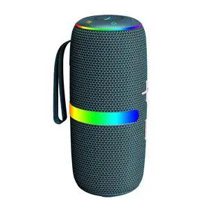 Portable 30W for 5.1 Speaker RGB Light IPX4 Waterproof 5-Inch Full-Range Woofer Stereo Sound Memory Card Support Outdoor Blue Portable 30W for 5.1 Speaker RGB Light IPX4 Waterproof 5-Inch Full-Range Woofer Stereo Sound Memory Card Support Outdoor Blue