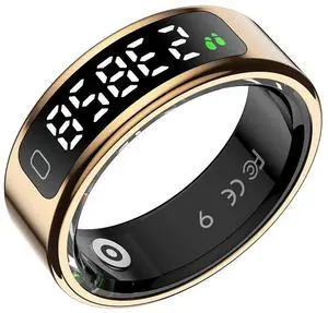 R11C Smart Ring Manufacturer Touch Smart Ring 2025 Water Proof Health Tracker Smart Ring with SDK Gold us standard no. 12 magnetic charging R11C Smart Ring Manufacturer Touch Smart Ring 2025 Water Proof Health Tracker Smart Ring with SDK Gold us standard no. 12 magnetic charging