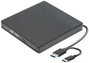 Fine Twill Laptop External Optical Drive Desktop All in One Universal USB30 CD24X DVD RW CD Burner 4MB Cache High-Speed Fine Twill Laptop External Optical Drive Desktop All in One Universal USB30 CD24X DVD RW CD Burner 4MB Cache High-Speed