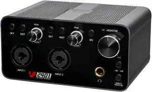 USB 2-in-2 Out Audio Interface 2-Channel Recording Sound Card for Vocals Instruments Podcasts Streaming USB 2-in-2 Out Audio Interface 2-Channel Recording Sound Card for Vocals Instruments Podcasts Streaming