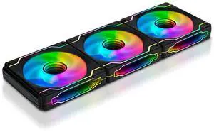 Computer Gaming Pc Cooler Fan Rgb Lights Daisy-chain 3pack 120mm ARGB LED Fan PWM black-3pack Computer Gaming Pc Cooler Fan Rgb Lights Daisy-chain 3pack 120mm ARGB LED Fan PWM black-3pack