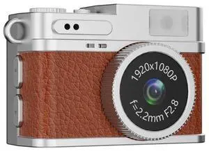Vintage Mini Thumb Camera 0.96 Inch CCD Digital Camera for Photography and Video Recording Travel-Friendly Portable Design Brown Vintage Mini Thumb Camera 0.96 Inch CCD Digital Camera for Photography and Video Recording Travel-Friendly Portable Design Brown