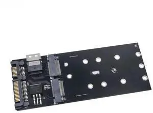 FOR M2 SSD Adapter M.2 SATA SSD to SATA + M2 NVME SSD to SFF-8654 Converter 22Pin SATA To M2 Expansion Card for PC Desktop Mainboard