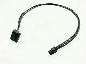 FOR 5PCS MINI 4 Pin to SATA Cable SSD Power Supply For 510S 510A M410 M415 B250 Motherboard 4Pin to SATA Interface Cable 45CM