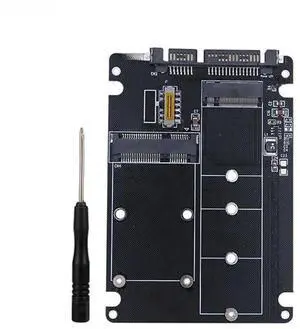 FOR Adapter SSD M2 mSATA Adapter M2 SATA SSD mSATA SSD to SATA3.0 6Gbps Board 2.5" SATA to M2 Converter M.2 to SATA Riser for Laptop