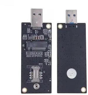 FOR M.2 Key B to USB 3.0 Riser Board for 3G 4G LTE WWAN Module NGFF M.2 Key B to USB3.0 Network Adapter with 6Pin/8Pin SIM Card Slot