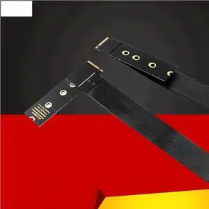 FOR Dual Protocol PCIE4.0 M.2 M Key NVME Extension Cable Riser Card SSD Adapter for 2230 2242 2260 2280 M.2 PCI-e / M2 NGFF SATA SSD