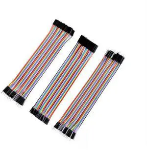 line 120pcs 10cm 20cm 30cm male to male + male to female and female to female jumper wire cable