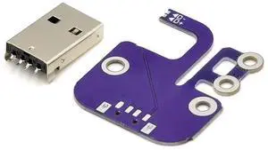 USB Adapter Board Pi Zero W Micro USB to type A USB adapter board Expansion Board USB Power Supply
