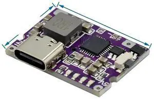 Type-C USB 5V 3.1A Boost Converter Step-Up Power Module IP5310 Mobile Power Bank Accessories With Switch LED Indicator
