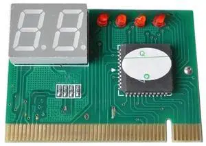 FOR PCI Post Card Adapter Post Card PC Diagnostic 2 Digit Motherboard Tester Analyzer Plastic Metal High Stability Code for Computer