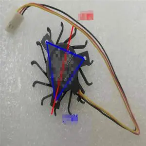 FOR YT7010HS YT5010HS YT5010HB 5010 12v 0.18A cpu Stand Fan for 1037U j1800 j1900 D525 Mini computer Host Industrial Computer fan