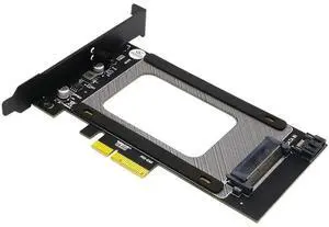 FOR U2 to PCI E Adapter Card Riser PCI Express 3.0 4X U.2 SFF-8639 Adapter PCIe U.2 SSD to PCI-E Card Support 2.5" NVME U2 SSD