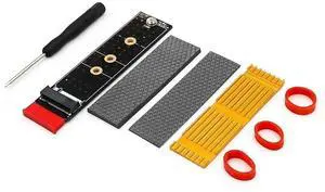 FOR PCIE to M2 Adapter PCI Express PCI E X1 to M.2 NVMe M Key Riser Aluminum Heatsink Supports 2230 2242 2260 2280 SSD M2