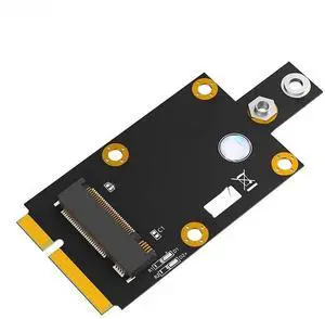 FOR Dual NANO SIM Card Slot M.2 Key B to Mini PCI-E Adapter for 3G/4G/5G Module Support 3042 3052 Type Key B M2 Card Riser Converter